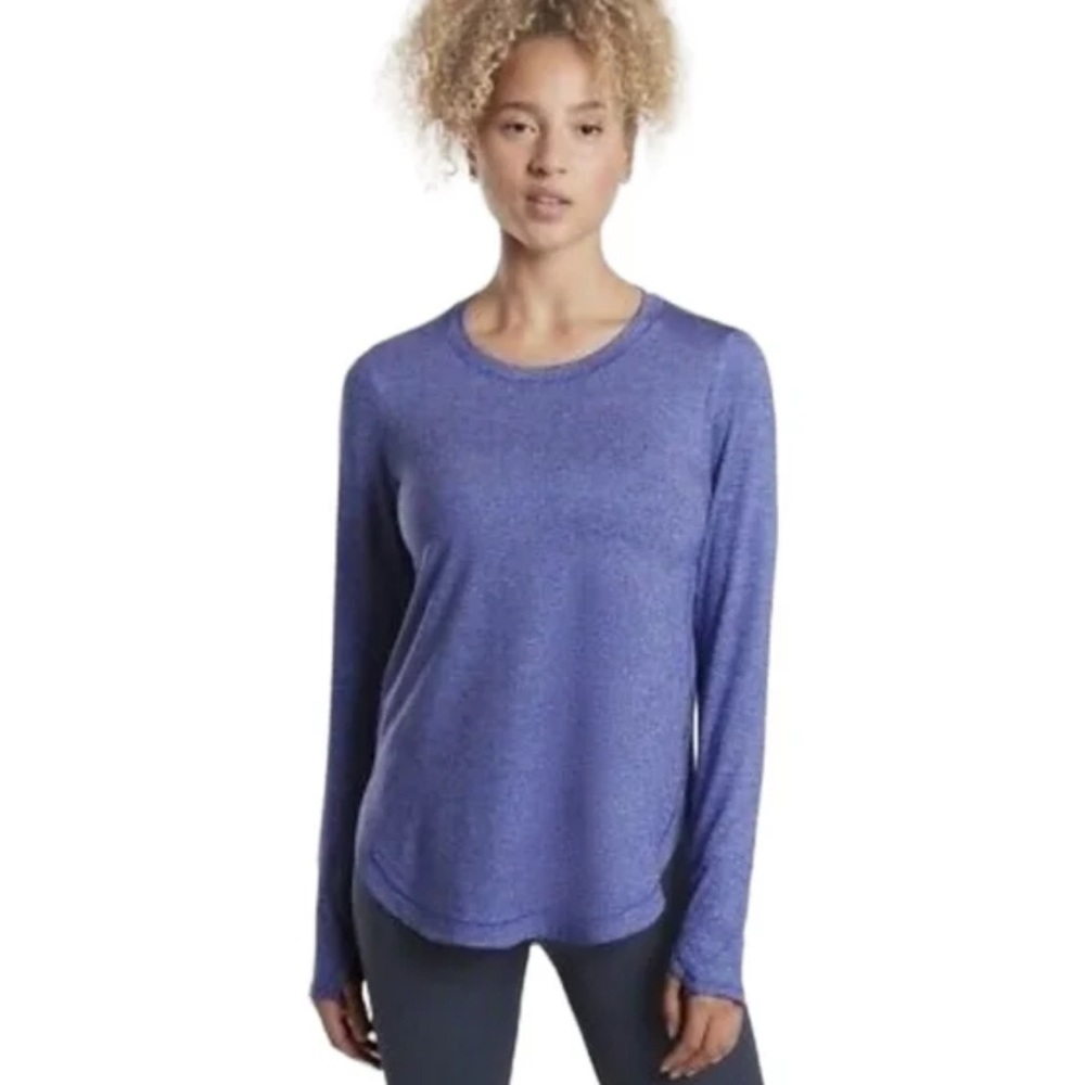 Athleta Uptempo Long Sleeve Thumbhole High-low Size Medium